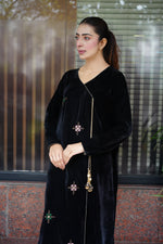 Black Angrakha embroidered