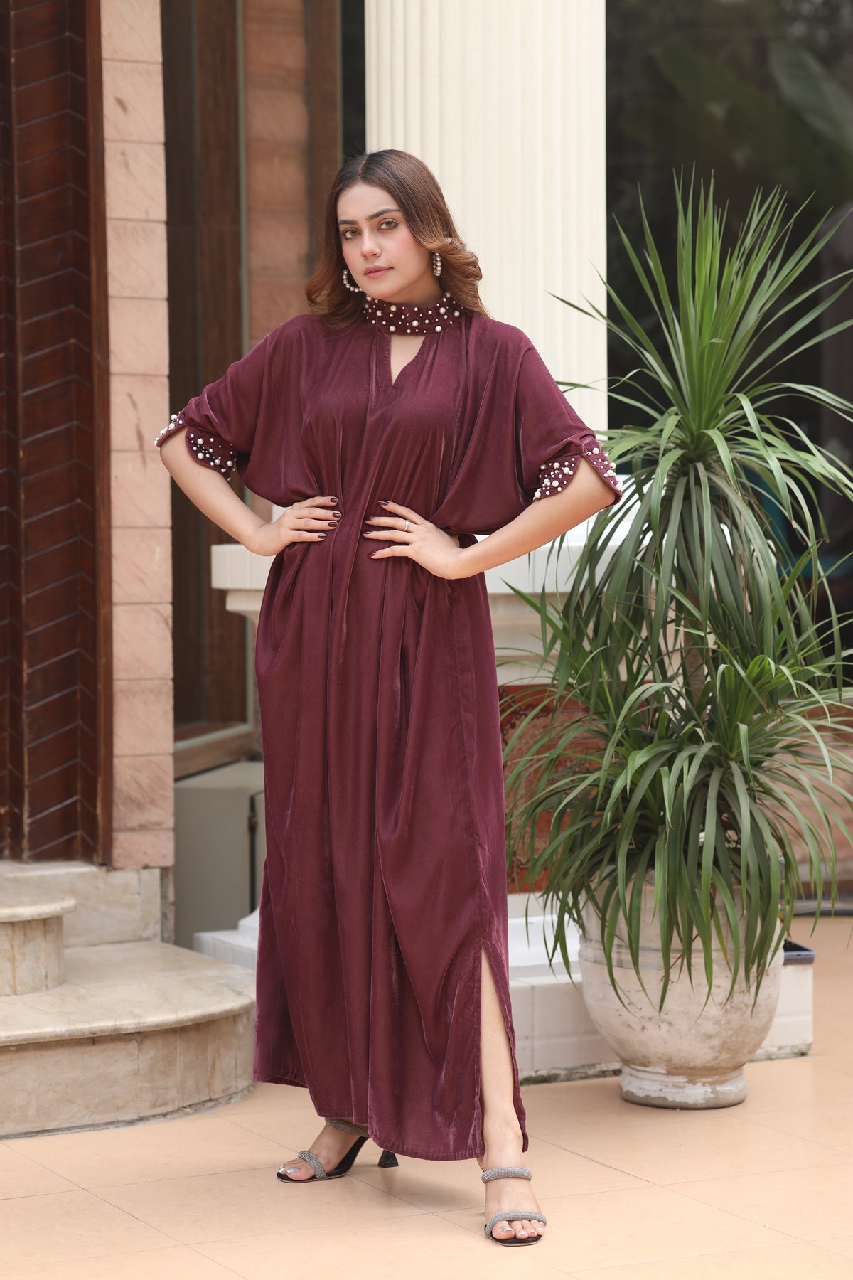 Kaftan Deep Plum