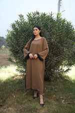 Camel with black stripes