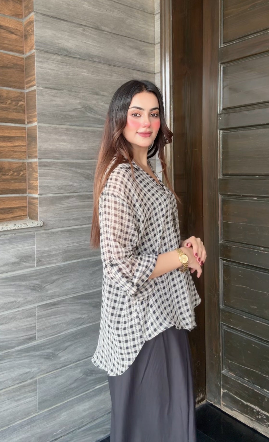 3-pc Chiffon farshi sets