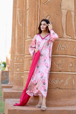 Satrangi Sahil silk dress