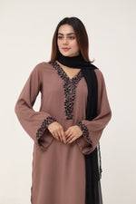 3 piece Mocha brown dress