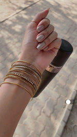 Jhumki Bangles Set