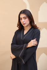 Black thread dress