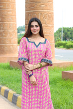 Chiffon purple grid