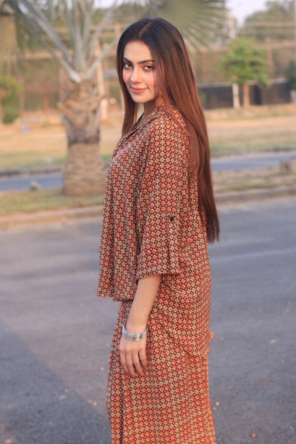 Button down Brown shirt