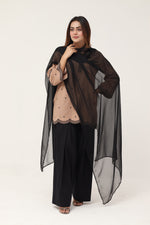 3 piece Camel farshi shalwar